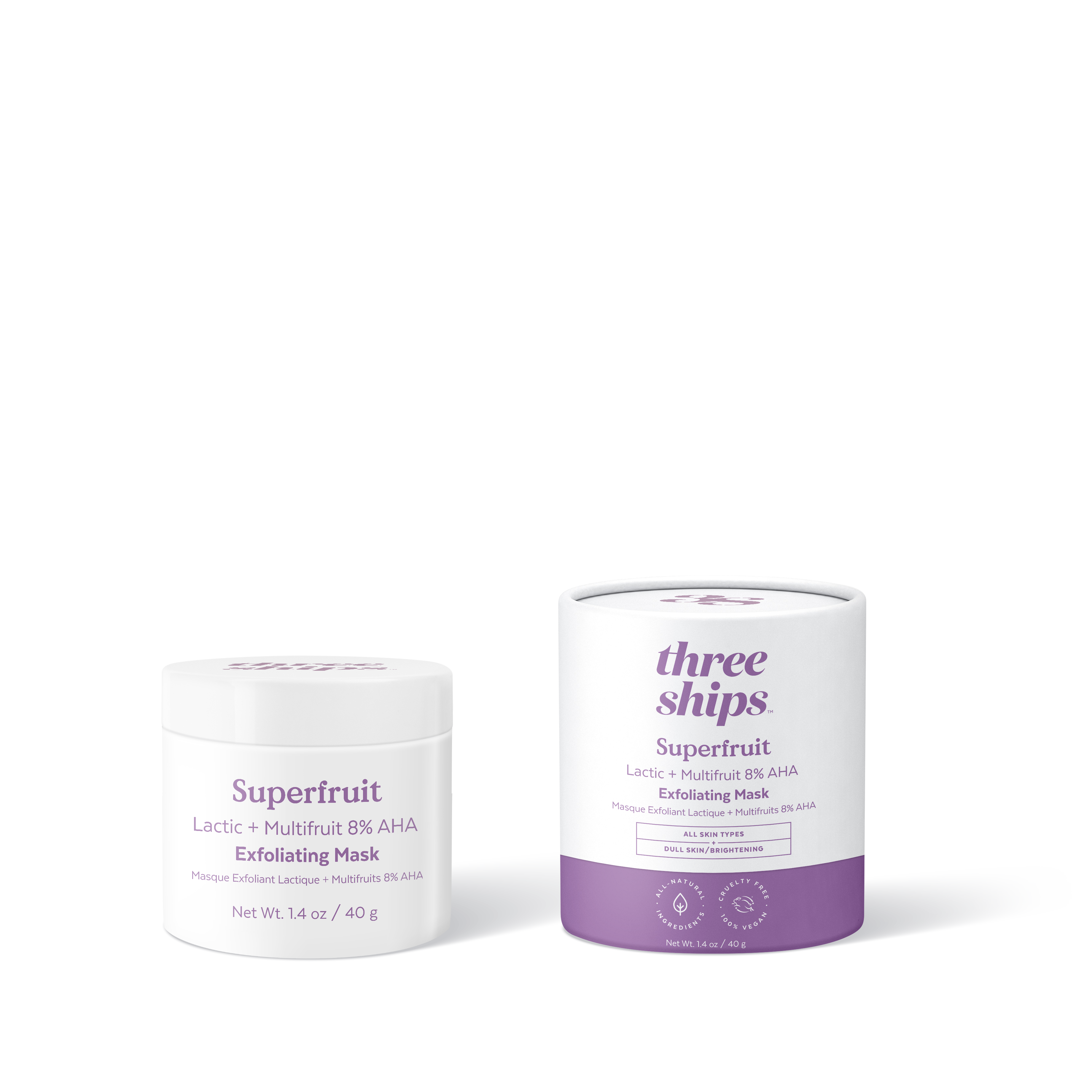 Superfruit Lactic + Multifruit 8% AHA Exfoliating Mask