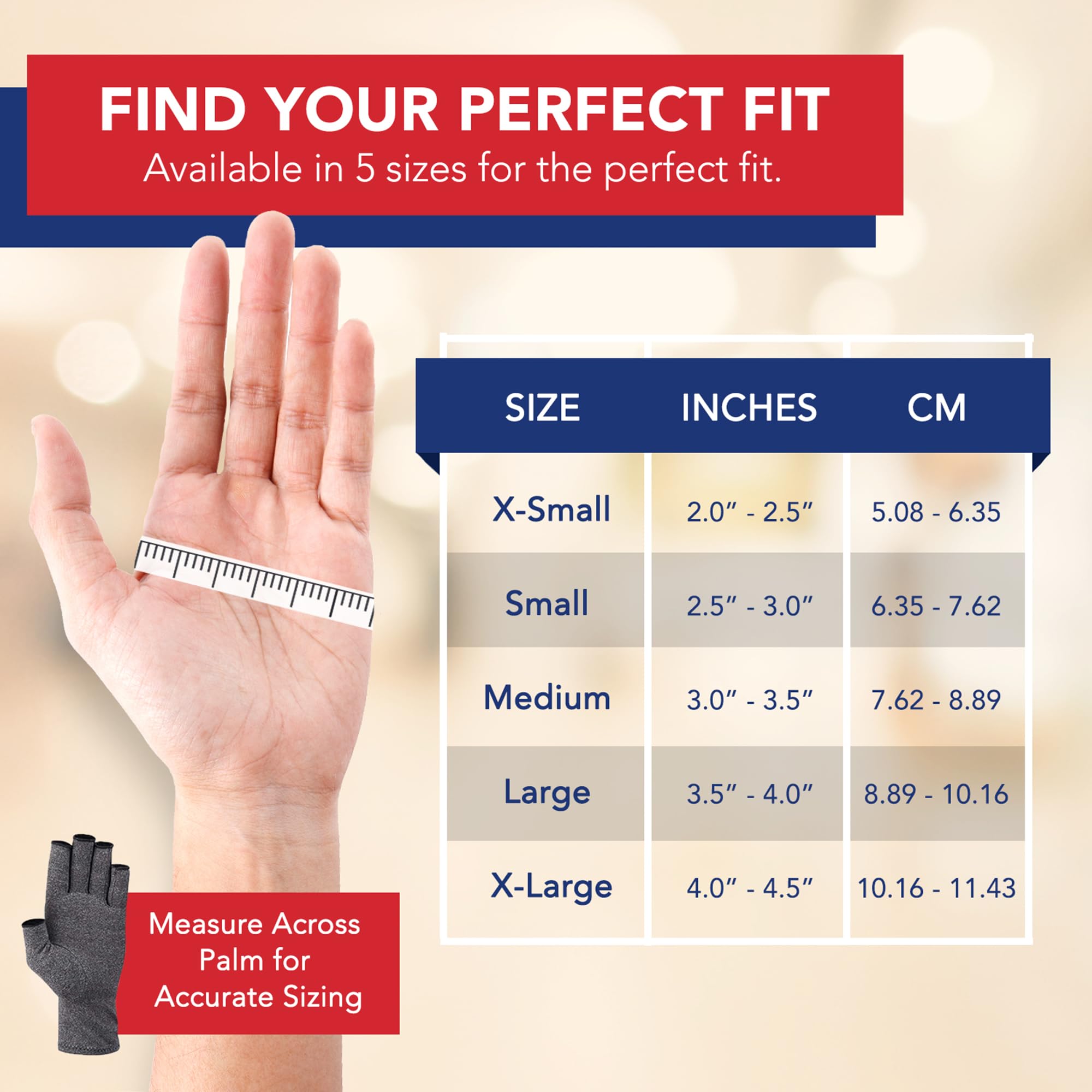 Compression Gloves for Arthritis Pain Relief