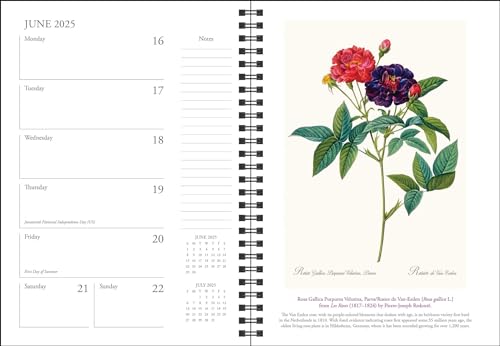 New York Botanical Garden 12-Month 2025 Planner