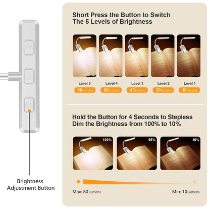 LED Rechargeable Book Light