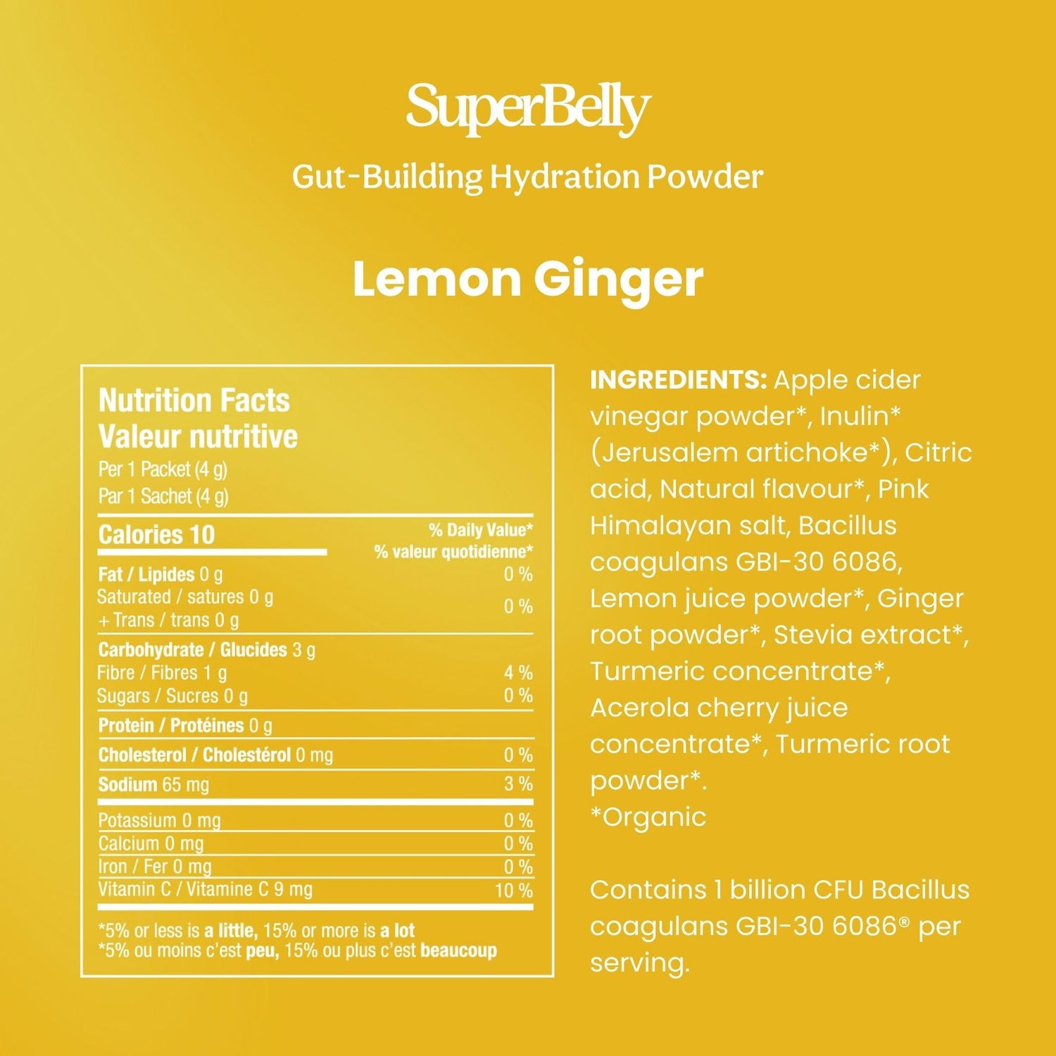 Blume SuperBelly, Lemon Ginger