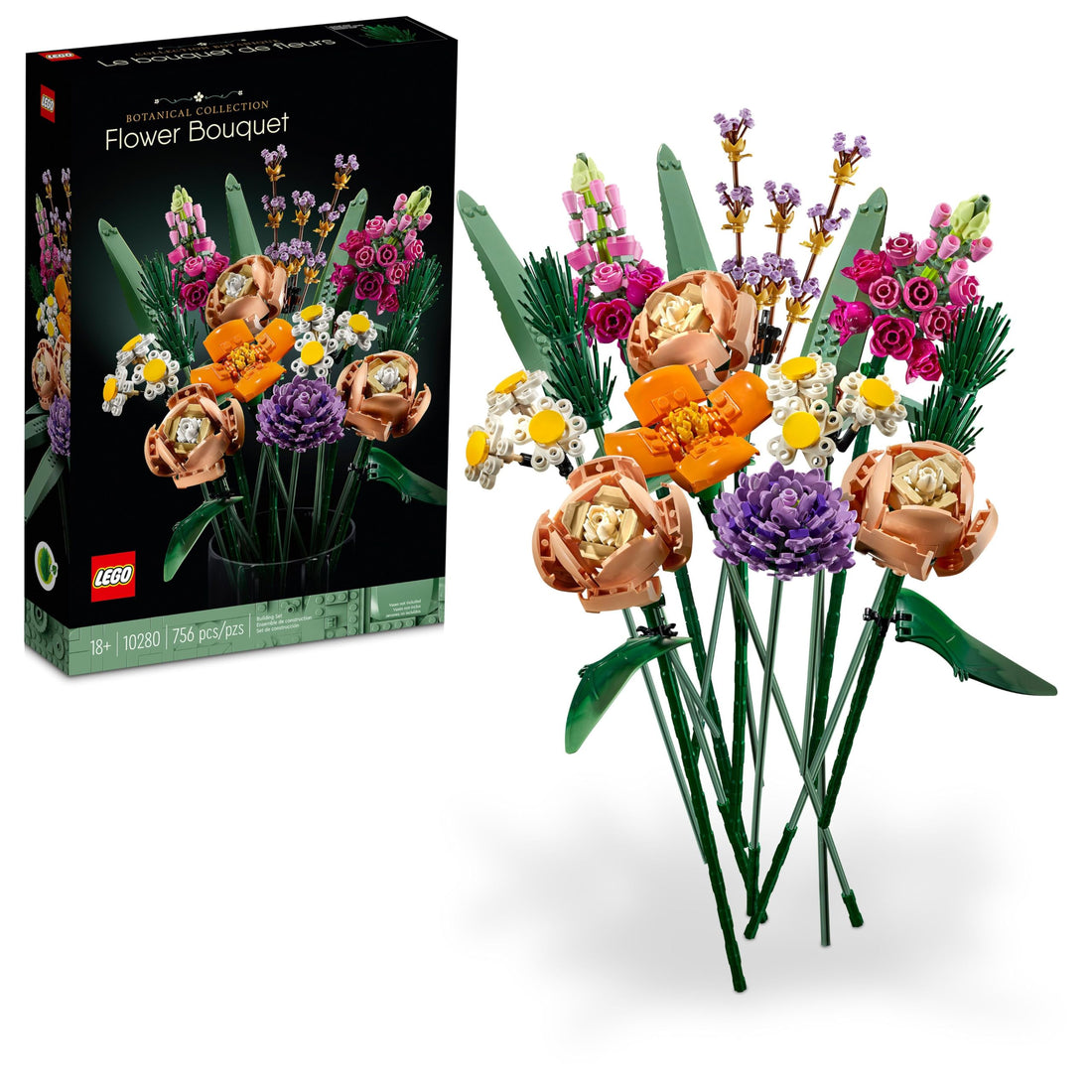 LEGO Icons Flower Bouquet Building Set 10280