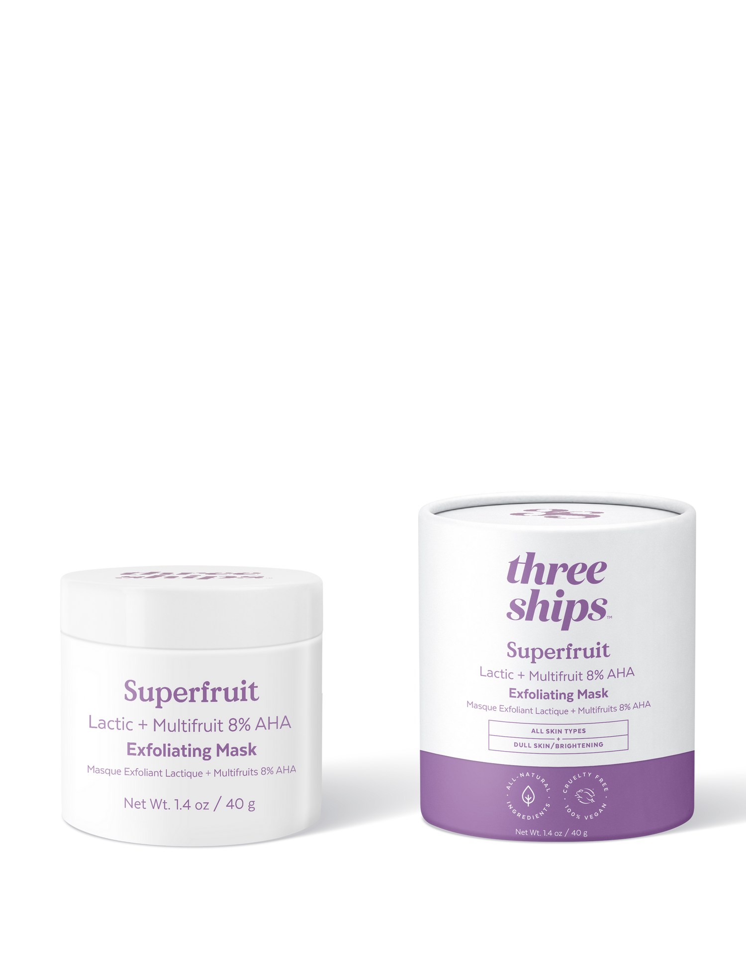 Superfruit Lactic + Multifruit 8% AHA Exfoliating Mask