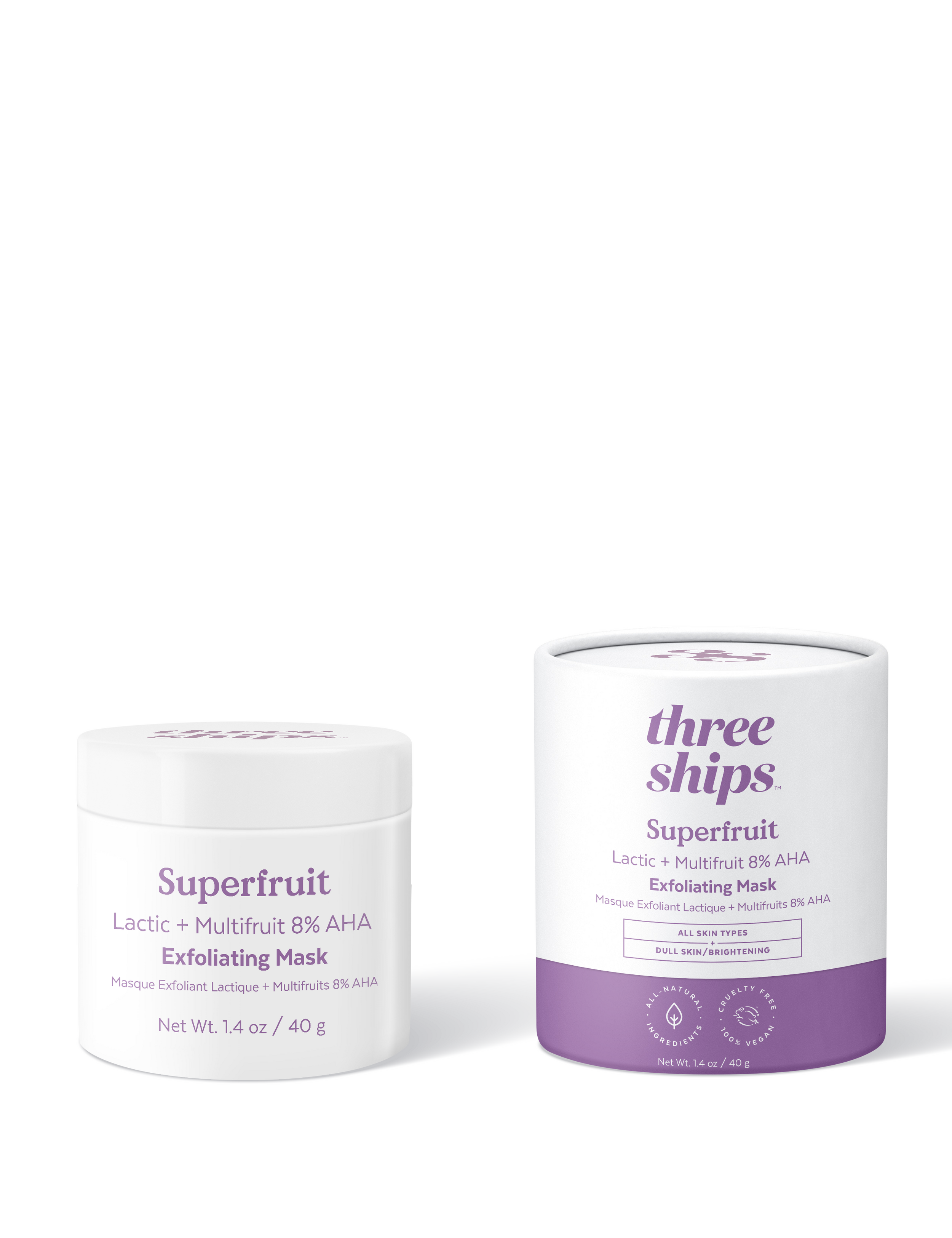 Superfruit Lactic + Multifruit 8% AHA Exfoliating Mask